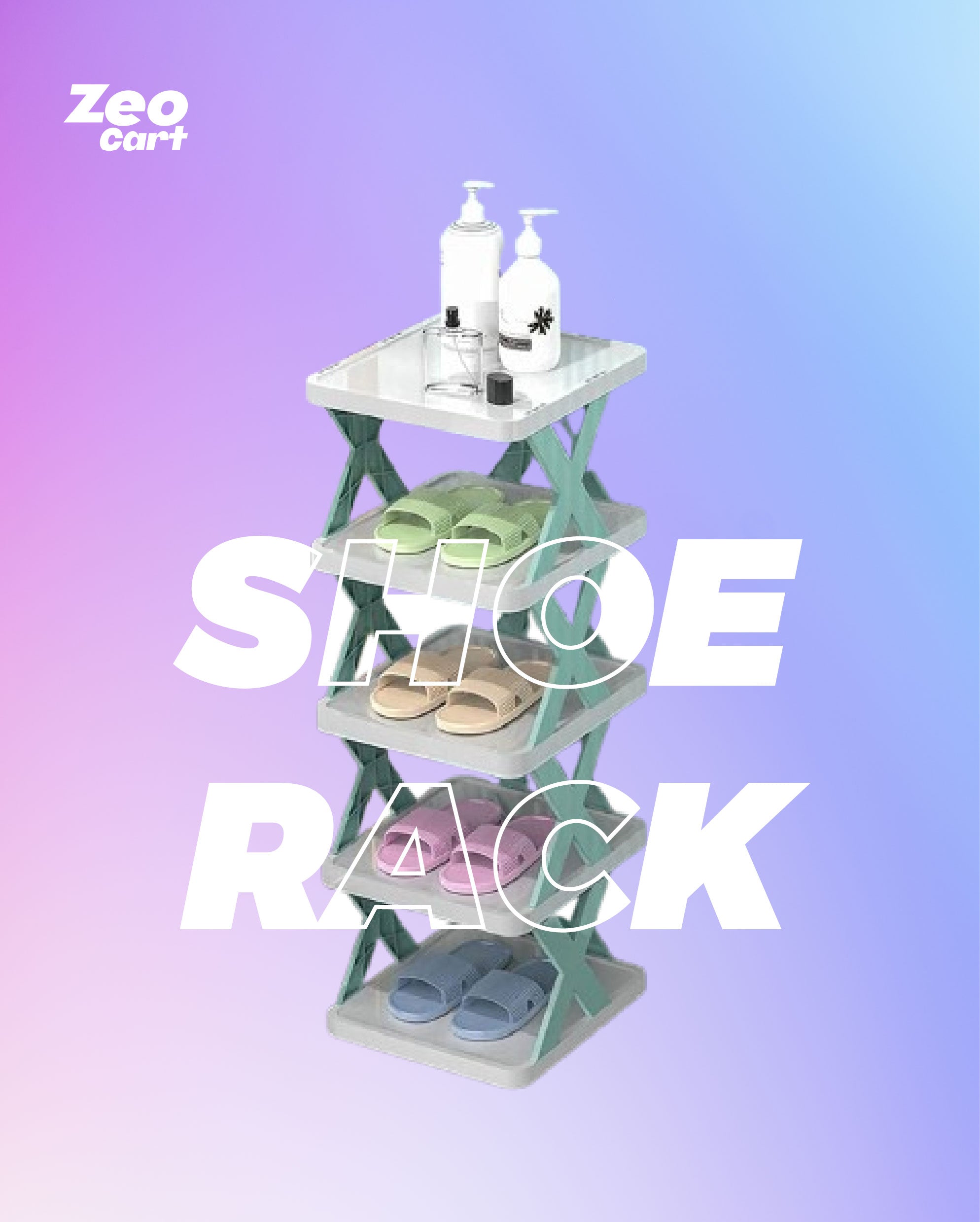 5-Layer Shoe Rack for Small Spaces & Easy Storage