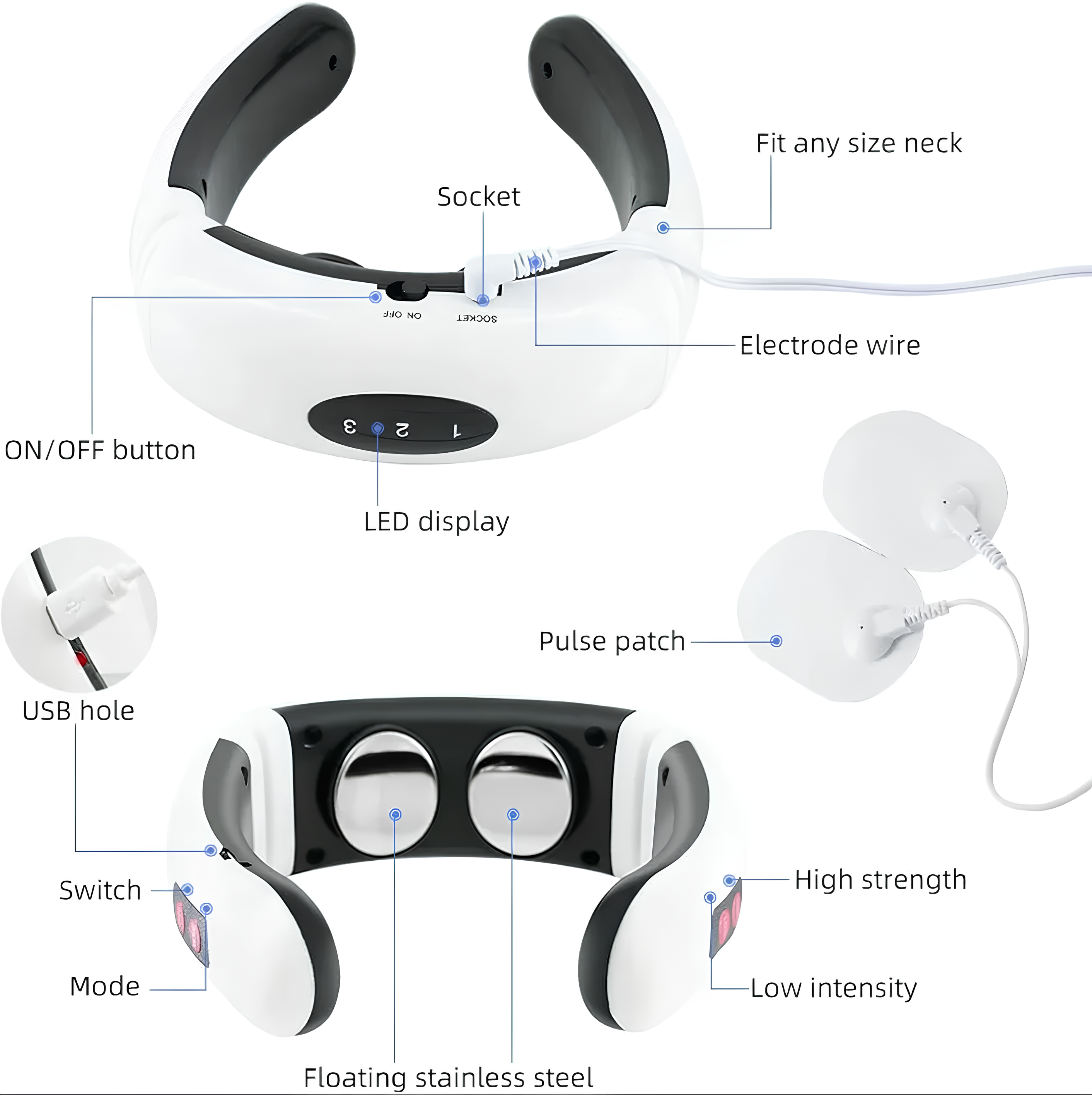 Portable Neck Massager